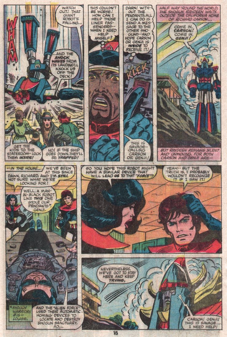 Read online Shogun Warriors comic -  Issue #18 - 10