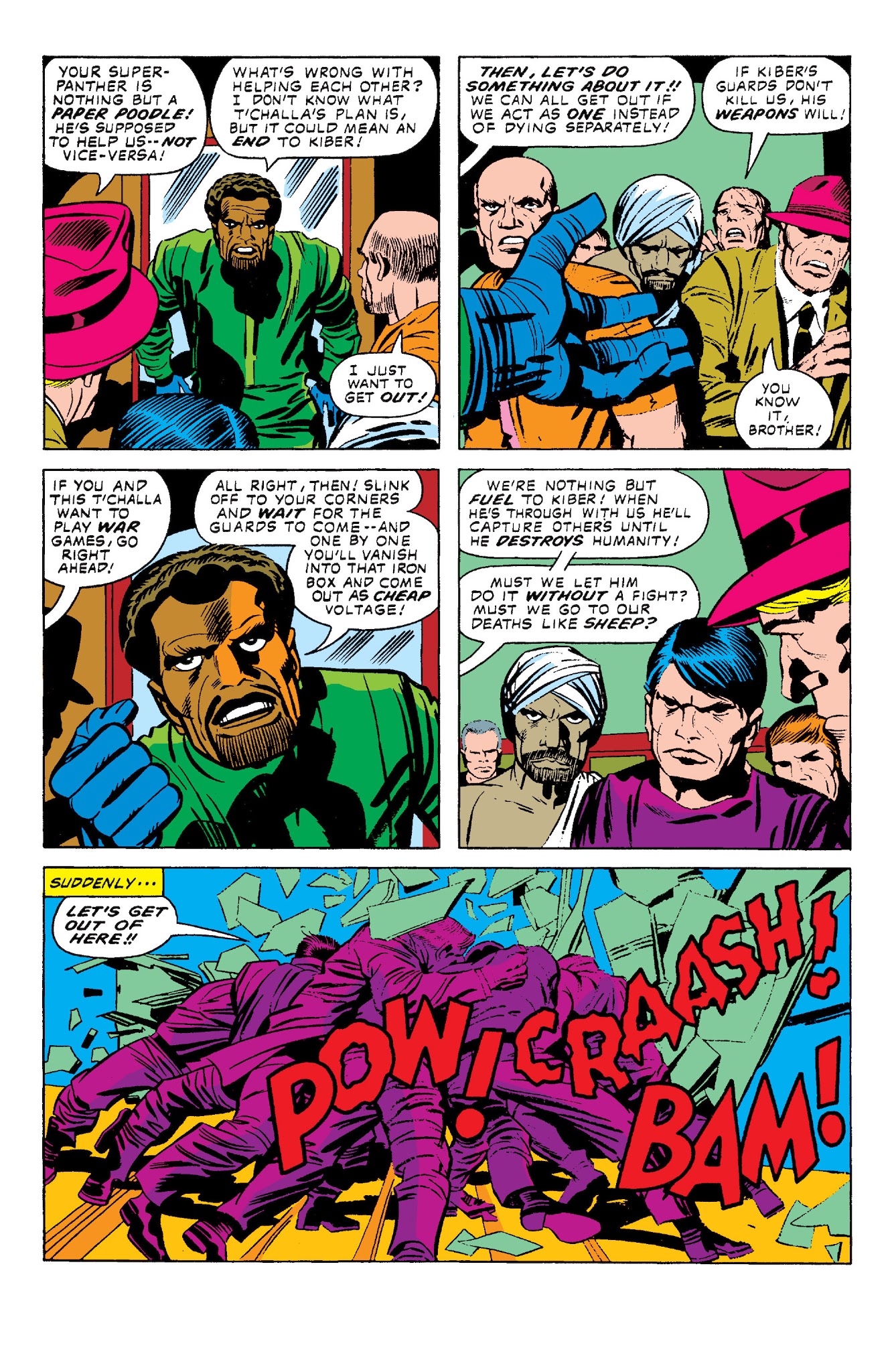 Read online Marvel Masterworks: The Black Panther comic -  Issue # TPB 2 - 216