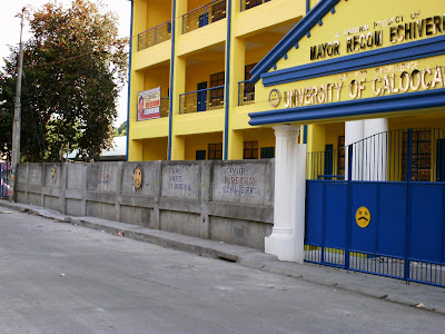 University of caloocan city new building in camarin