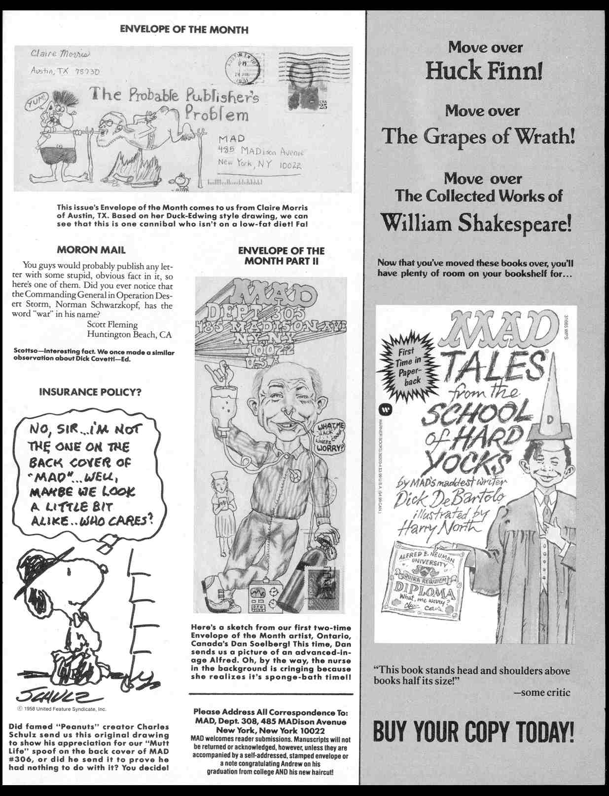 Read online MAD comic -  Issue #308 - 5