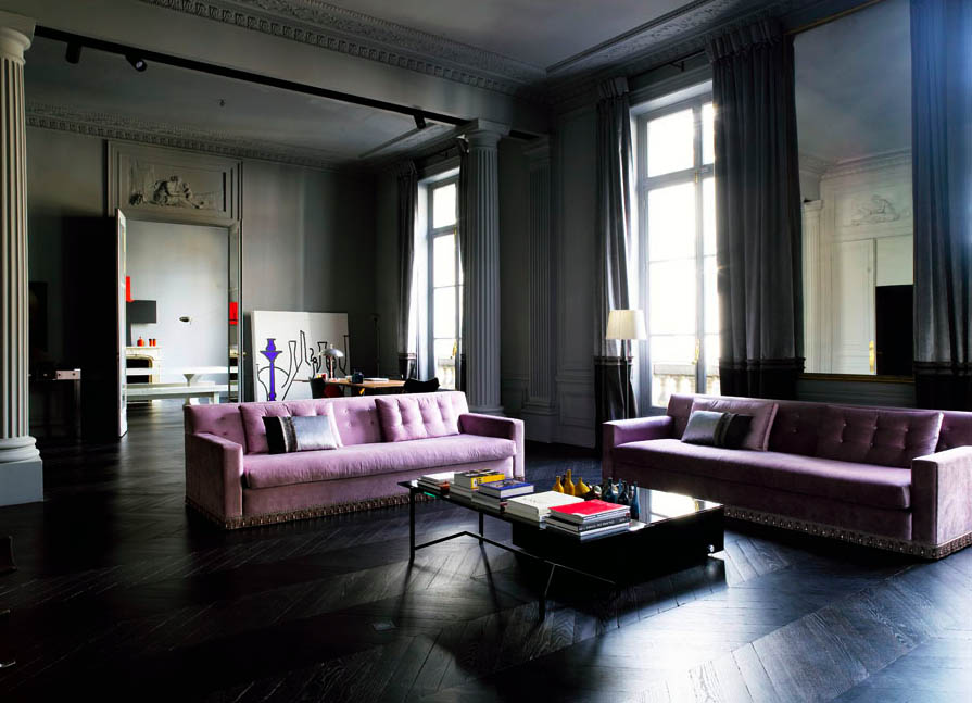 David Dangerous Grey Painted Walls