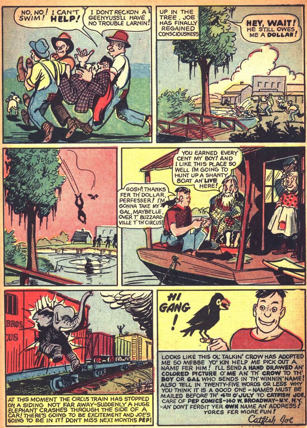 Read online Pep Comics comic -  Issue #41 - 54