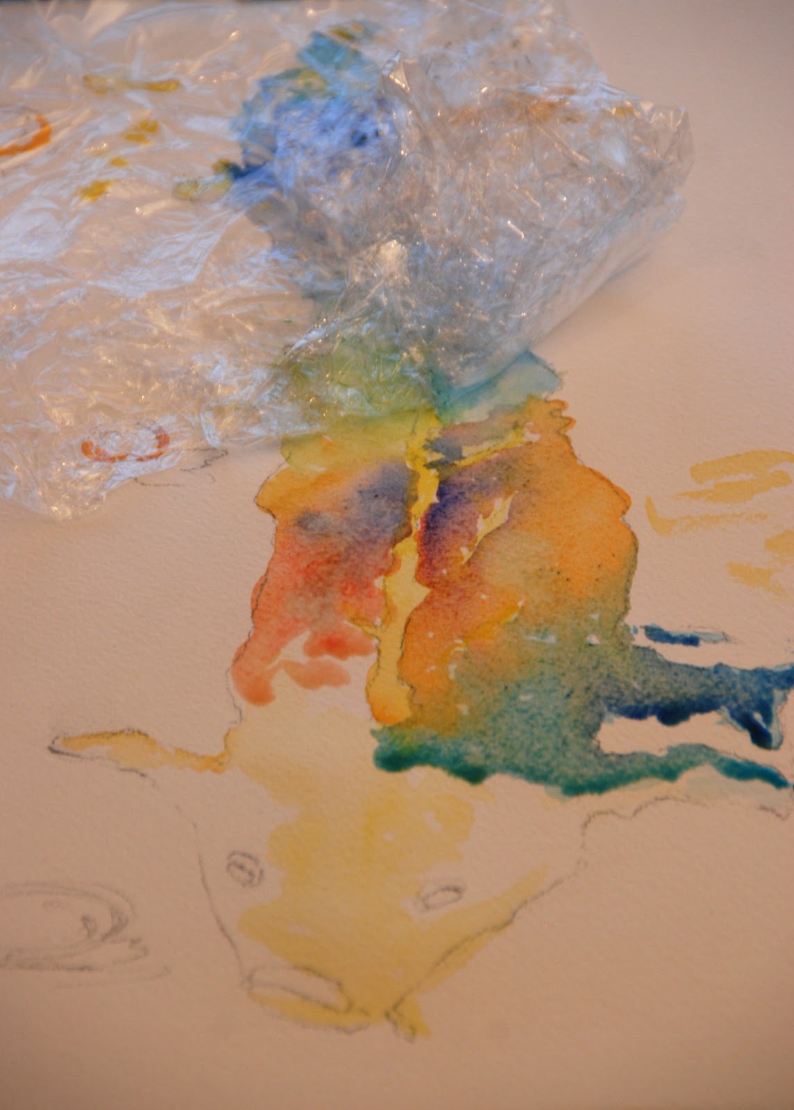 Sally Cannon Ellis' Watercolor Adventures Watercolor Texture using