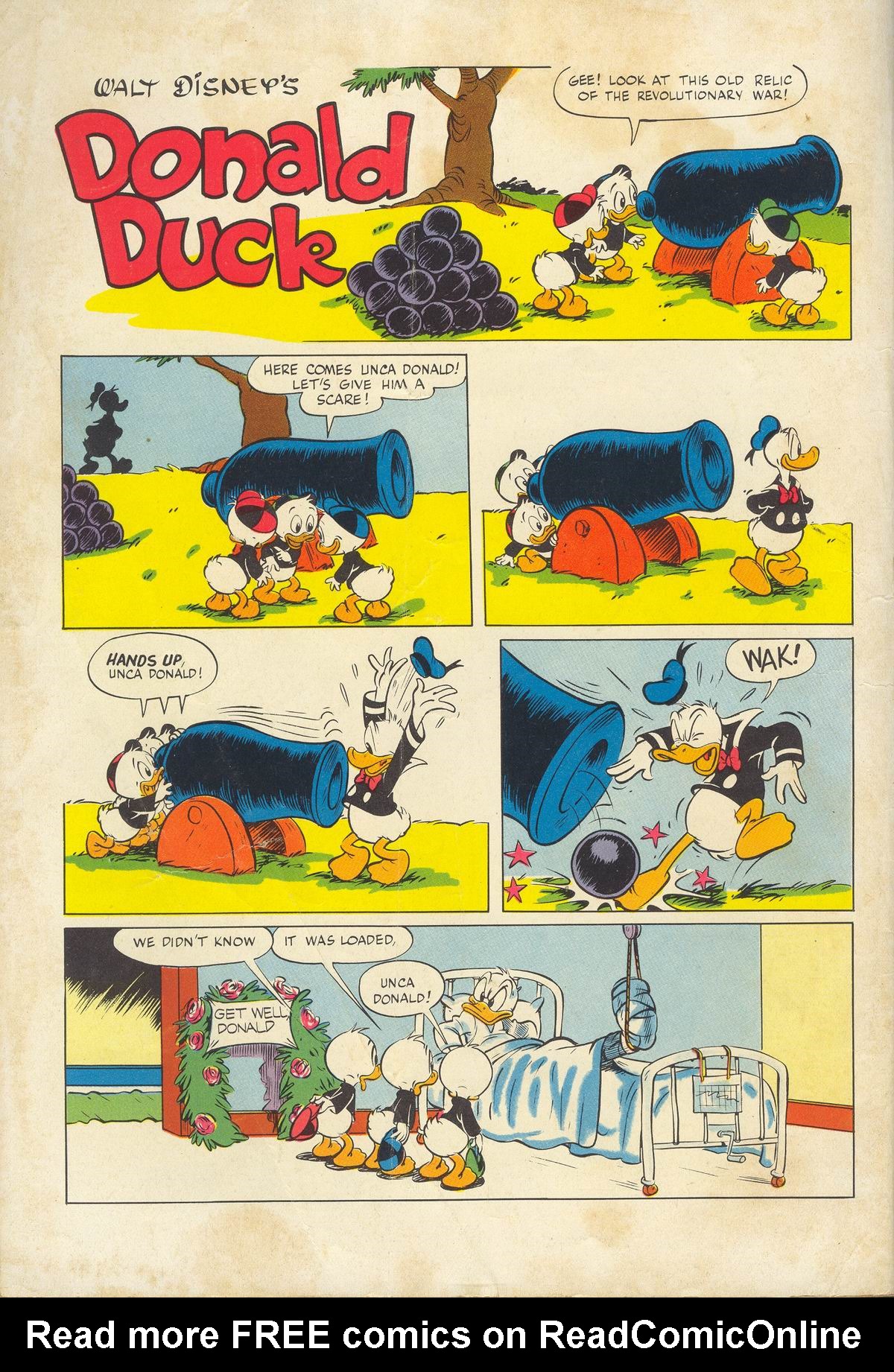 Read online Walt Disney's Donald Duck (1952) comic -  Issue #32 - 36
