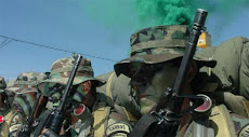 carapintadas que pertenecen a tropas contra el crimen y la droga
