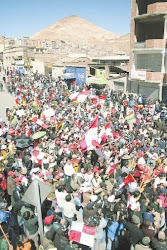 muchedumbre que volvió a expresar el legítimo derecho de Potosí a sus reivindicaciones