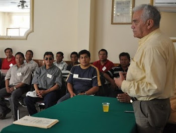 Edwin Tapia un caballero que hace honor al adjetivo vive consagrado a COBOCE obra de Jaime Méndez.