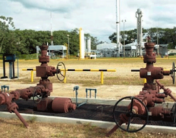 erbol nos ofrece la imagen del campo gasífero de San Alberto, Tarija