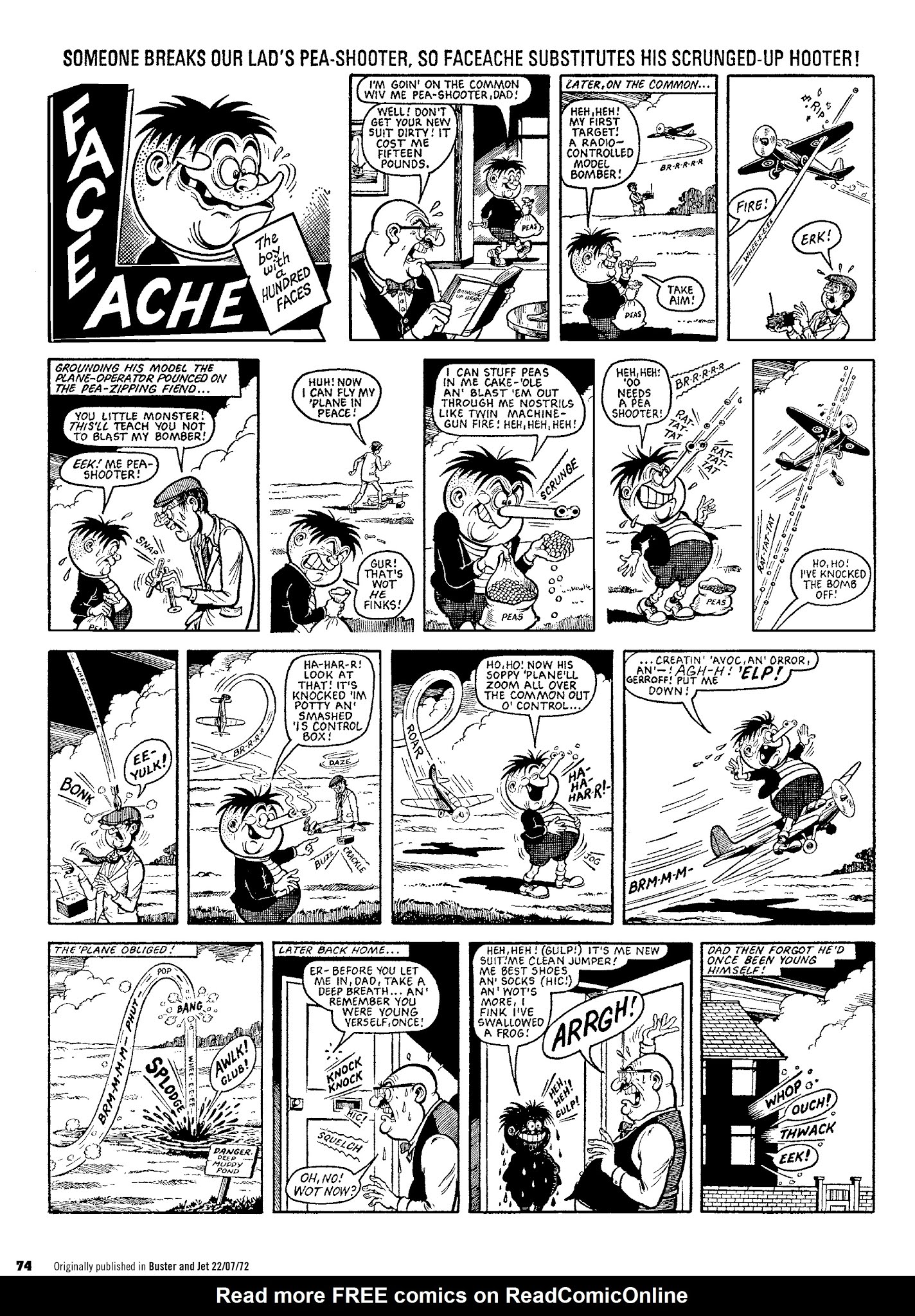 Read online Faceache: The First Hundred Scrunges comic -  Issue # TPB 1 - 76