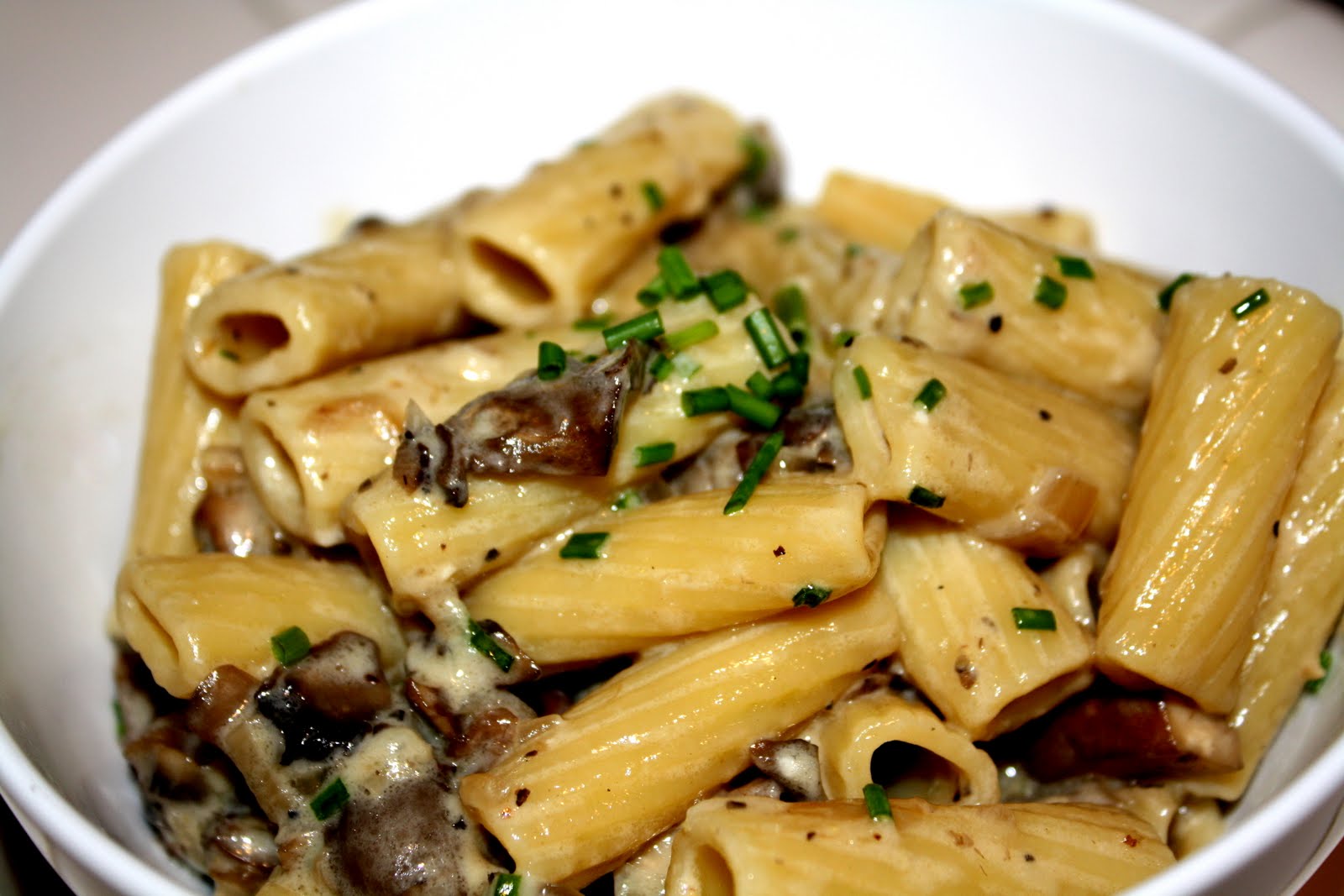 the little mermaid recipe rigatoni with creamy mushroom sauce
