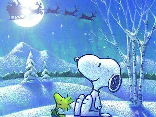 Snoopy Merry Christmas Wallpaper