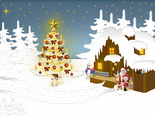 Beautiful Christmas Wallpaper Theme
