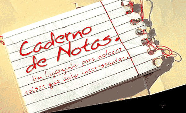 Caderno de Notas