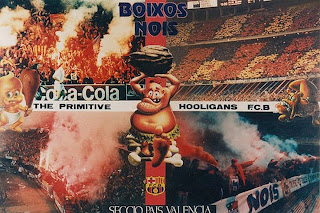 echarpe sciarpa scarf ULTRAS BOIXOS NOIS FC BARCELONE BARCELONA BARCA echarpe sciarpa scarf ULTRAS BOIXOS NOIS FC BARCELONE BARCELONA BARCA