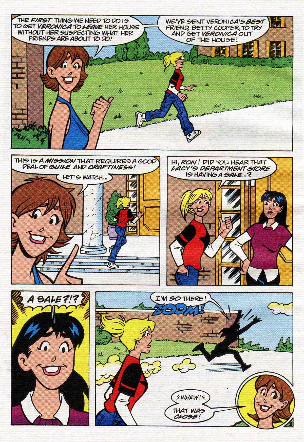 Read online Betty and Veronica Digest Magazine comic -  Issue #149 - 93