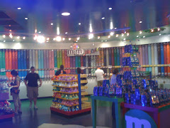 Inside the M&M store