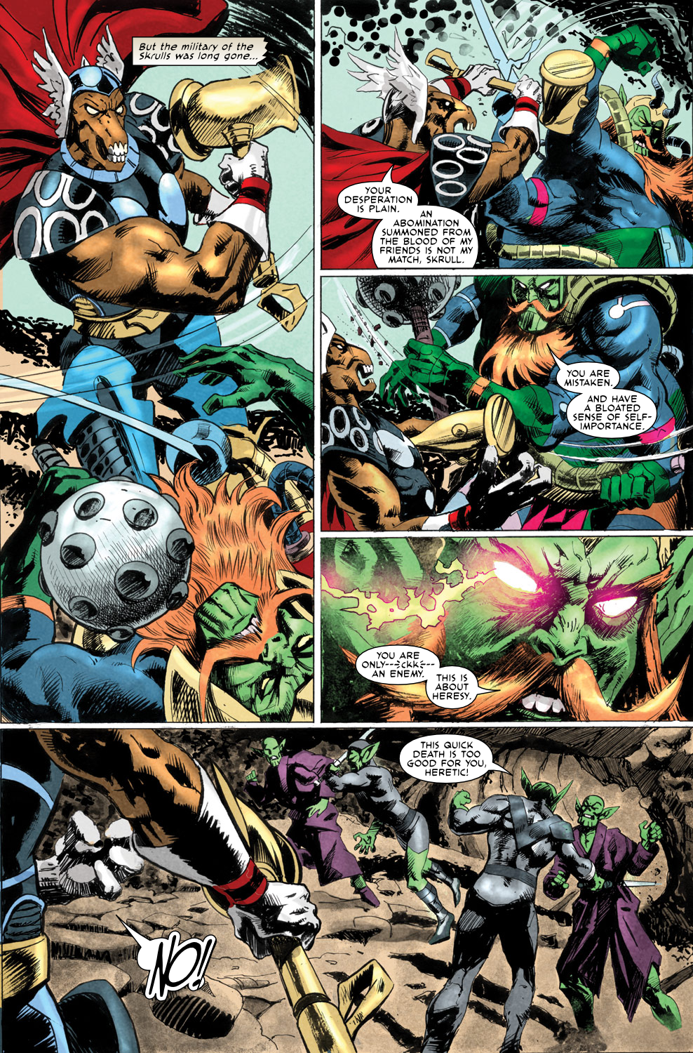 Secret Invasion Aftermath: Beta Ray Bill - The Green of Eden issue Full - Page 25