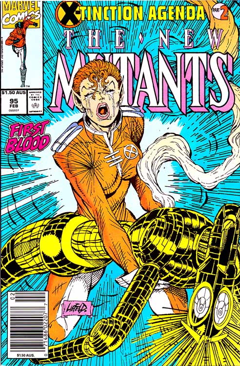 The New Mutants Issue #95 #102 - English 1