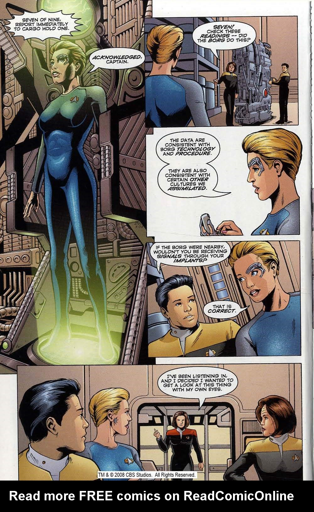 Read online Star Trek: Voyager--False Colors comic -  Issue # Full - 7