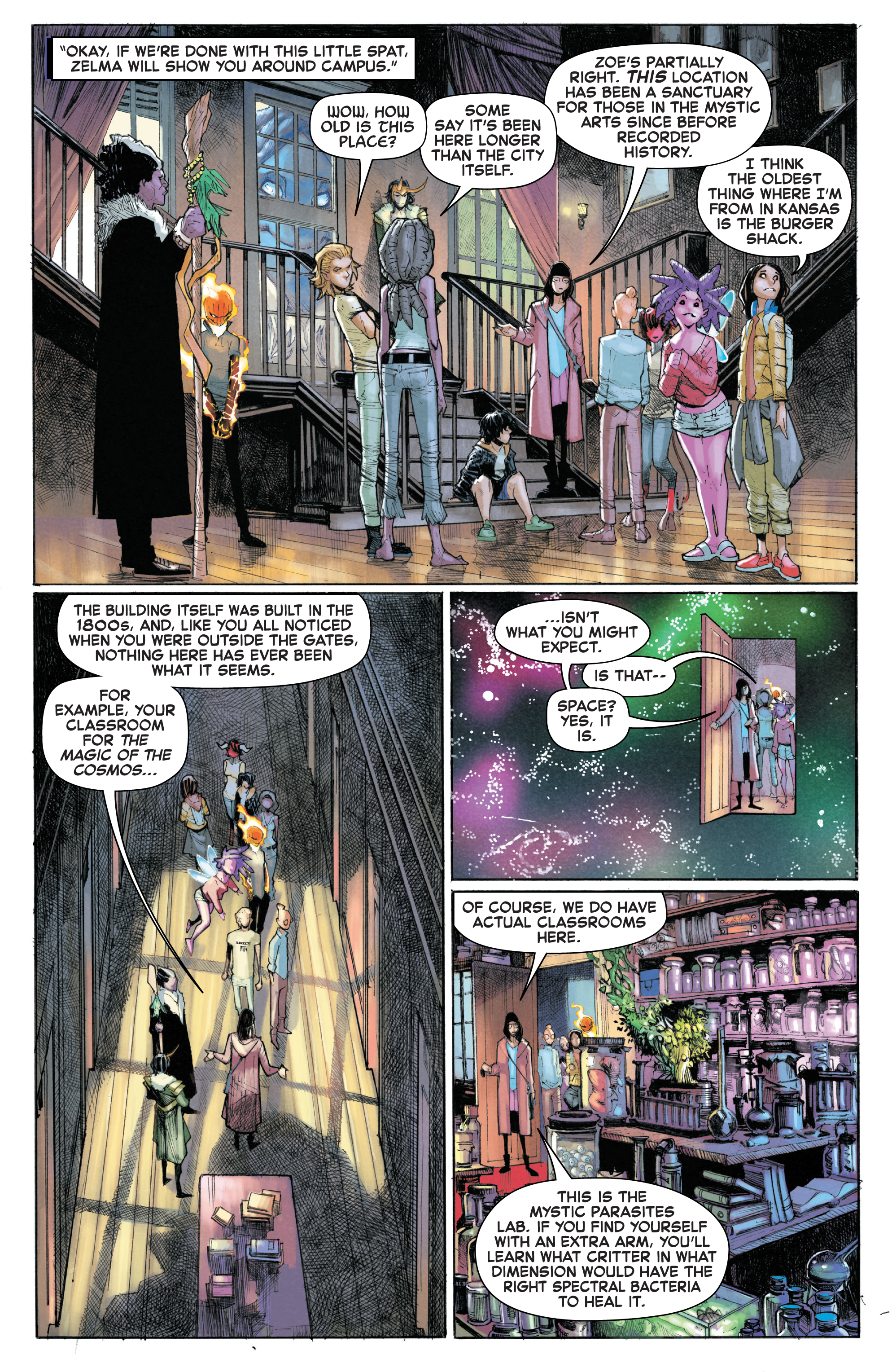 Read online Strange Academy comic -  Issue #1 - 17