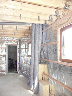 Notre Maison En Bois Pose Des Gaines Vmc Double Flux Suite