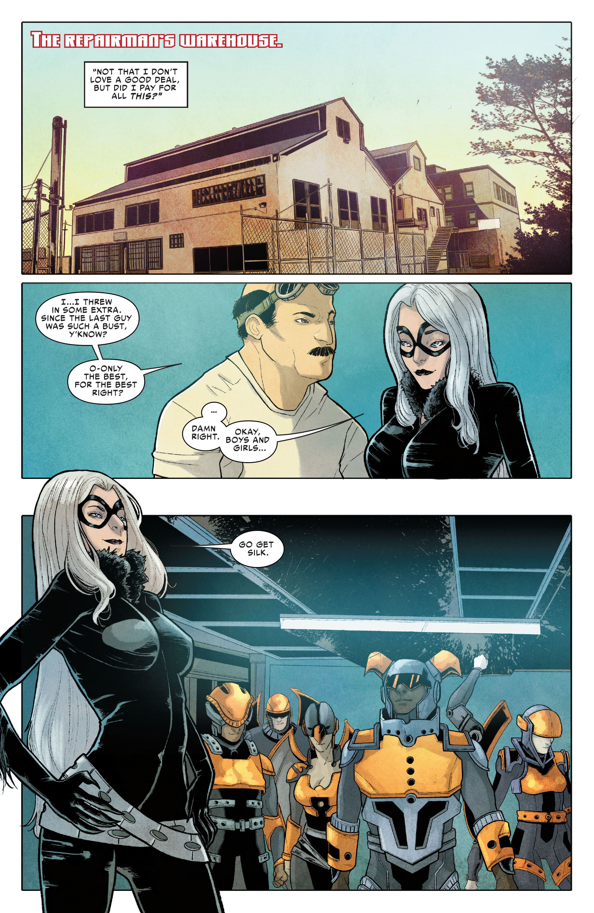 Read online Silk: Out of the Spider-Verse comic -  Issue # TPB 1 (Part 2) - 47