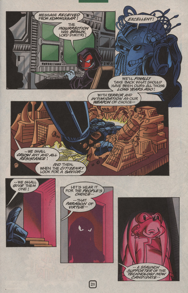 Read online Knuckles the Echidna comic -  Issue #22 - 27