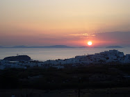 View from Naxos apartment