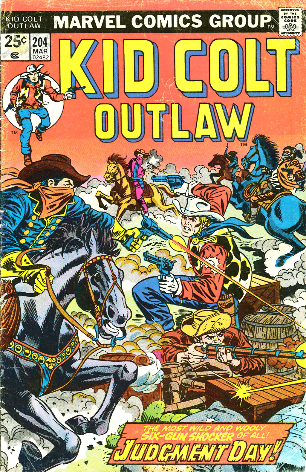Read online Kid Colt Outlaw comic -  Issue #204 - 1