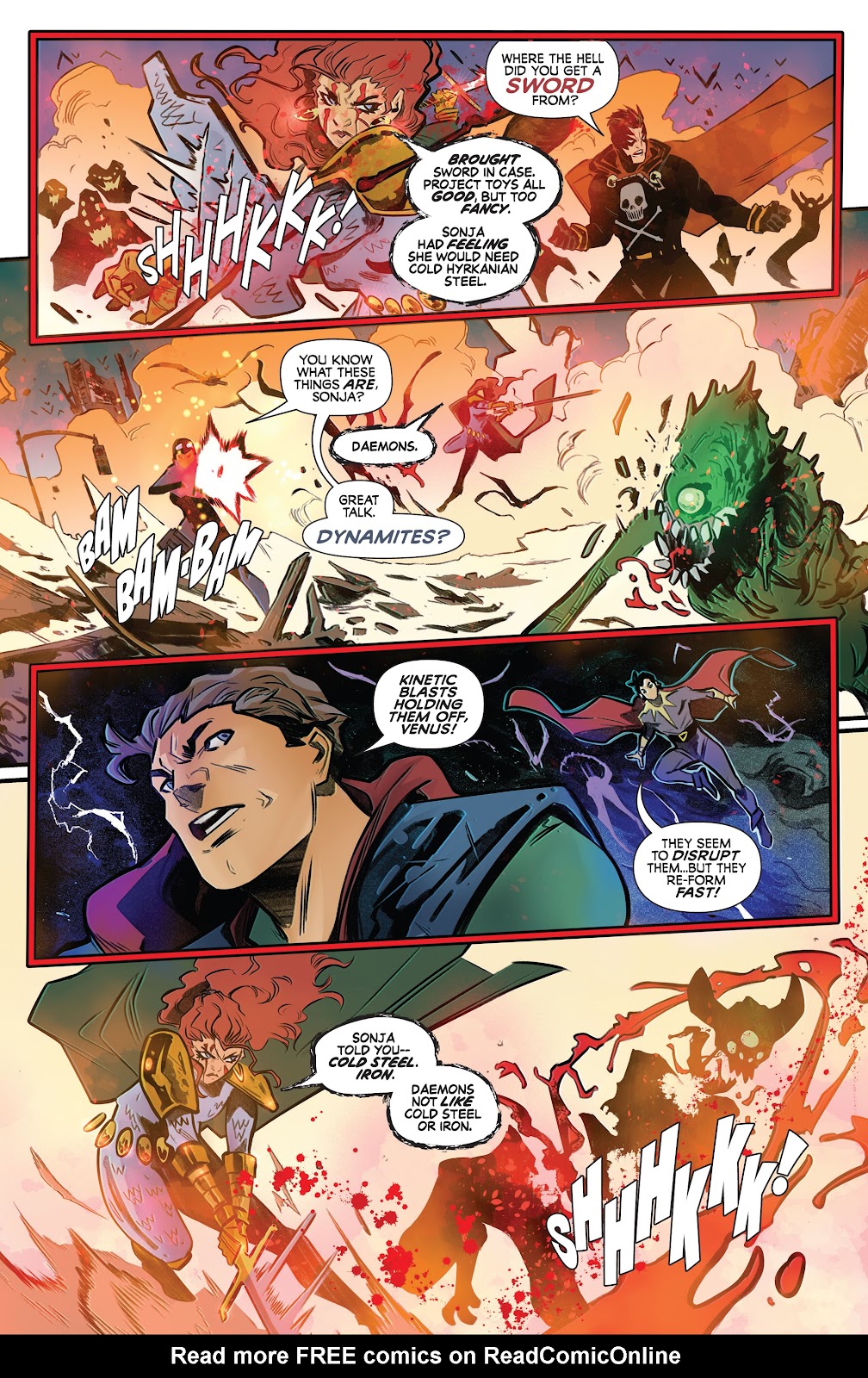 Vampirella Vs. Red Sonja issue 2 - Page 14
