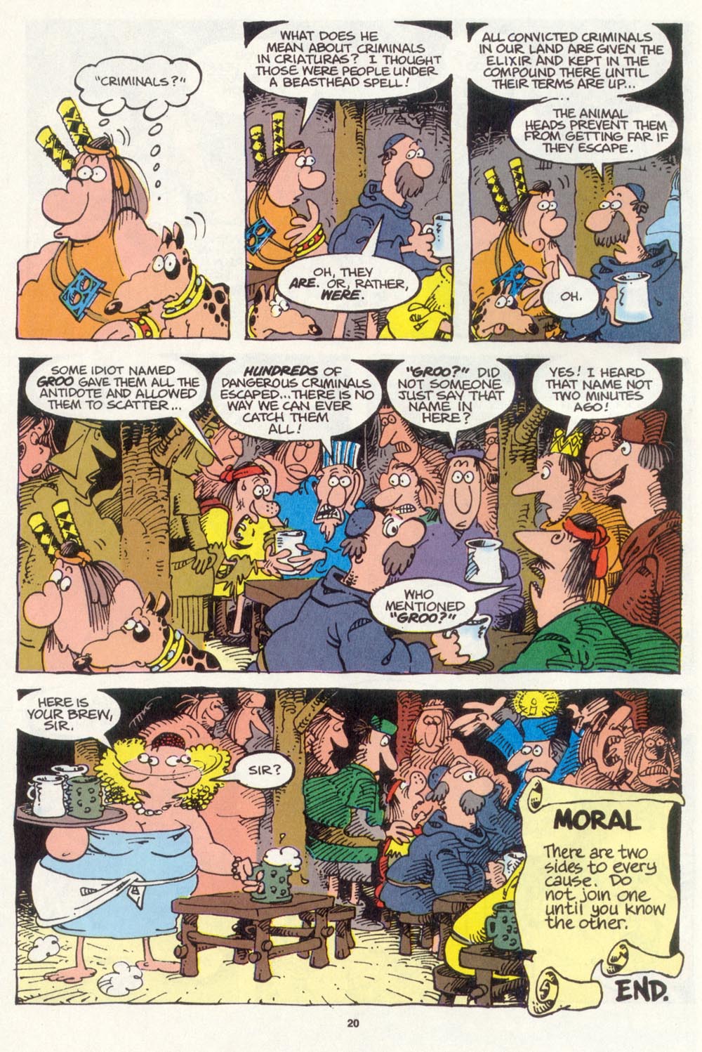 Read online Sergio Aragonés Groo the Wanderer comic -  Issue #105 - 22