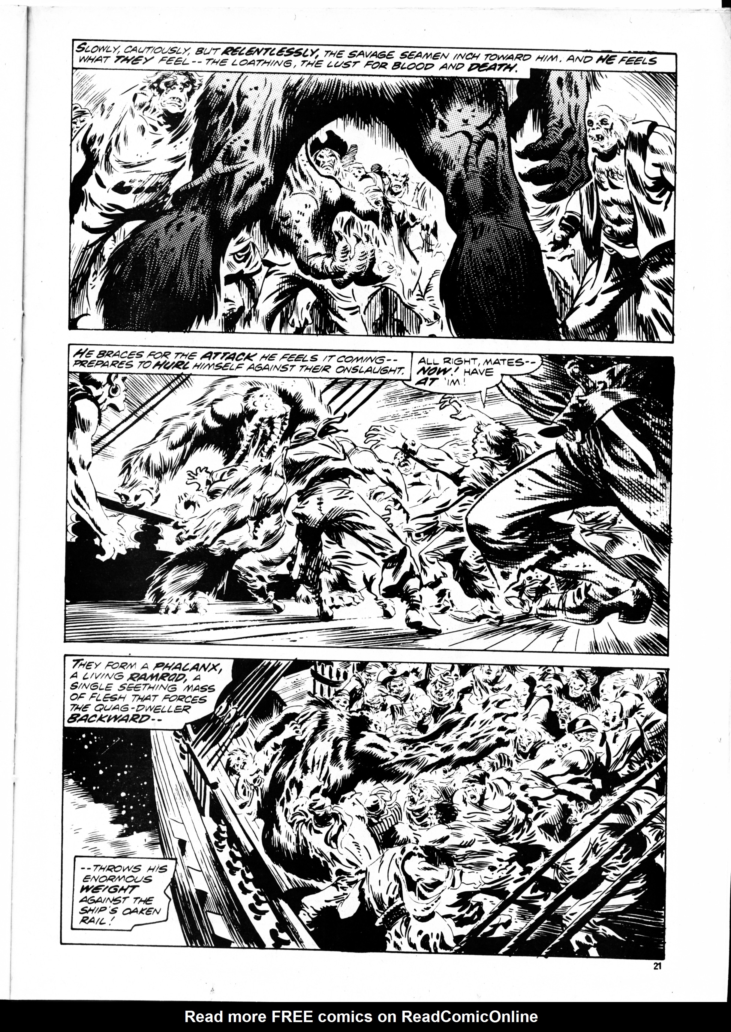 Read online Planet of the Apes (1974) comic -  Issue #122 - 21