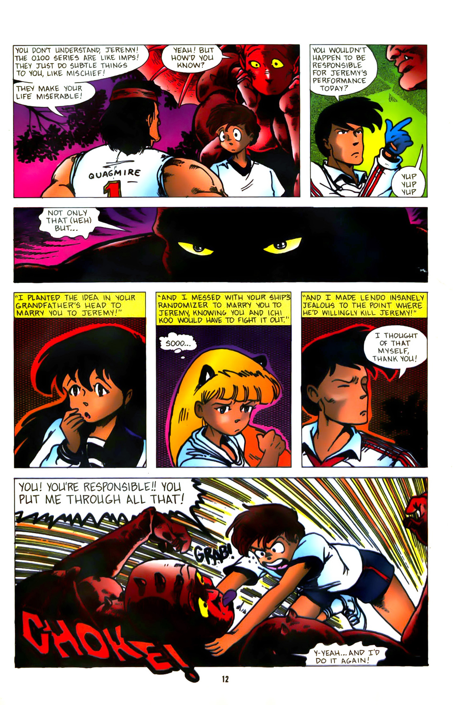 Read online Ninja High School In Color comic -  Issue #5 - 15