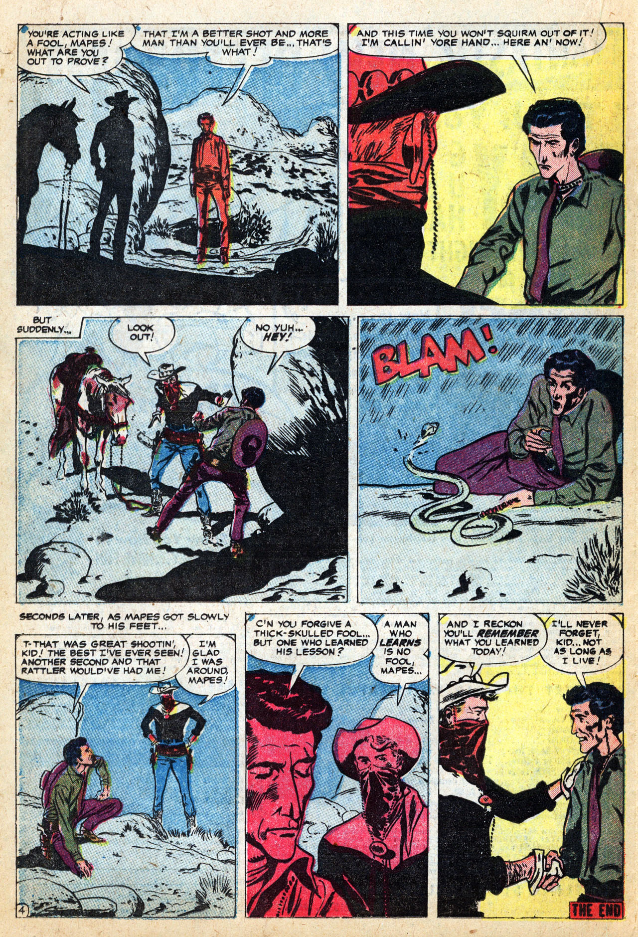 Read online The Outlaw Kid (1954) comic -  Issue #19 - 20