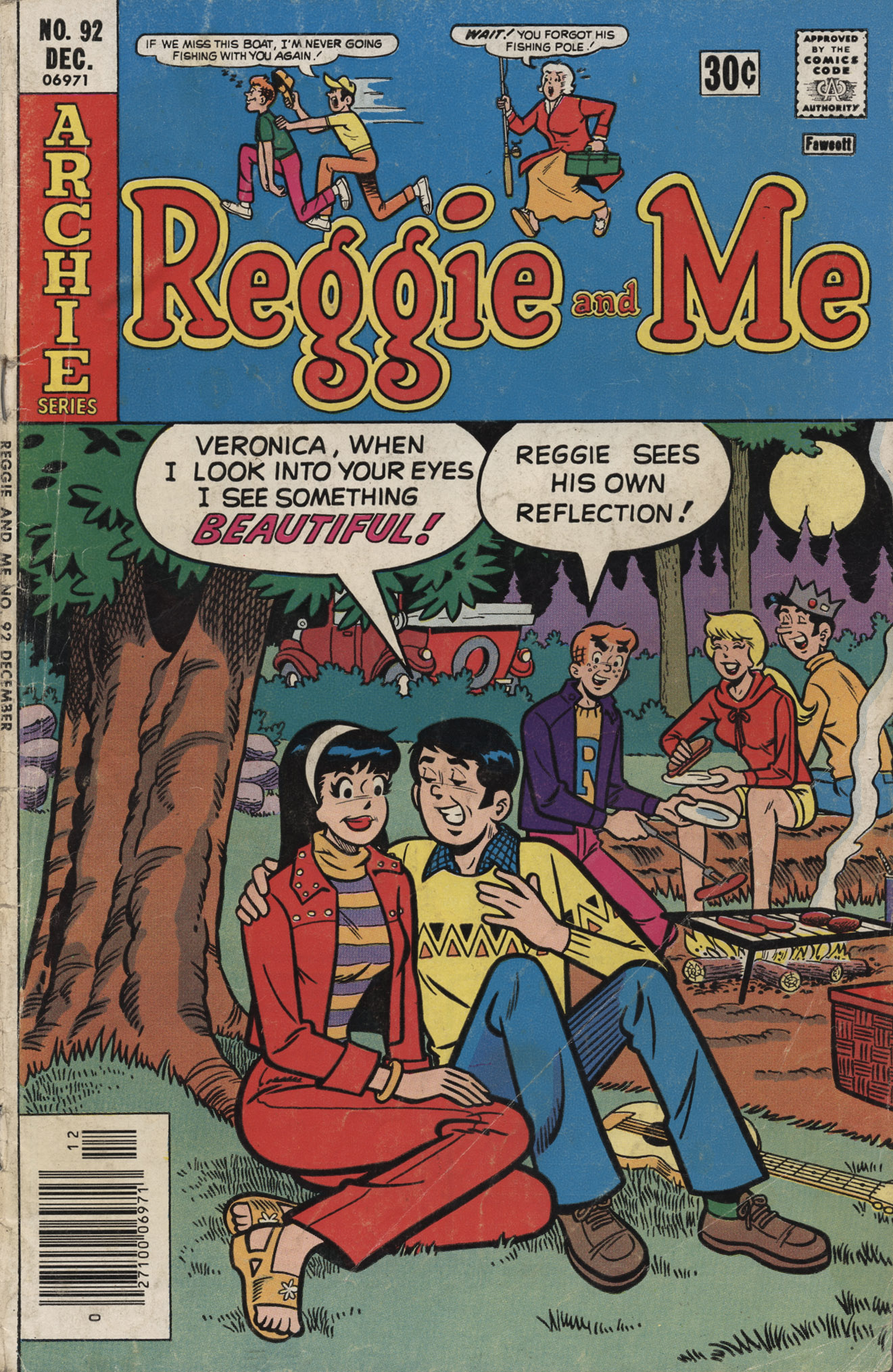 Read online Reggie and Me (1966) comic -  Issue #92 - 1