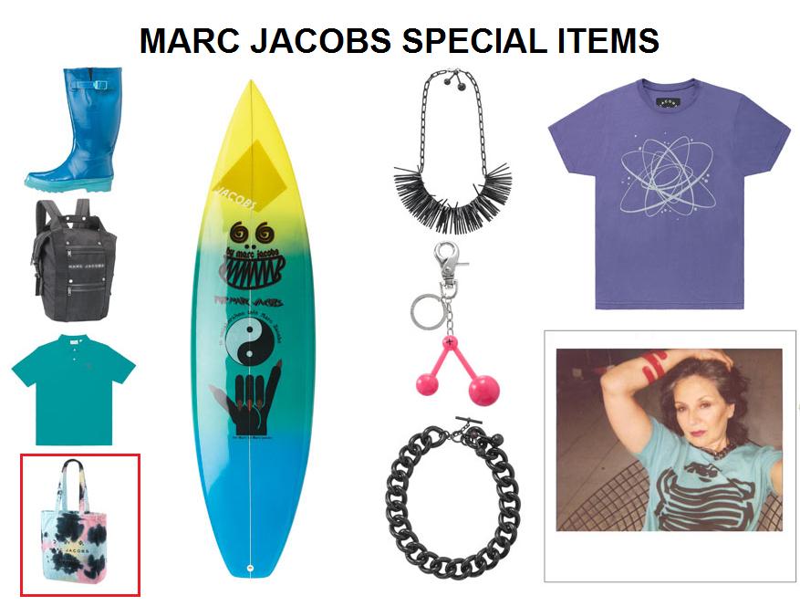 marc jacobs tote bag tie dye pink