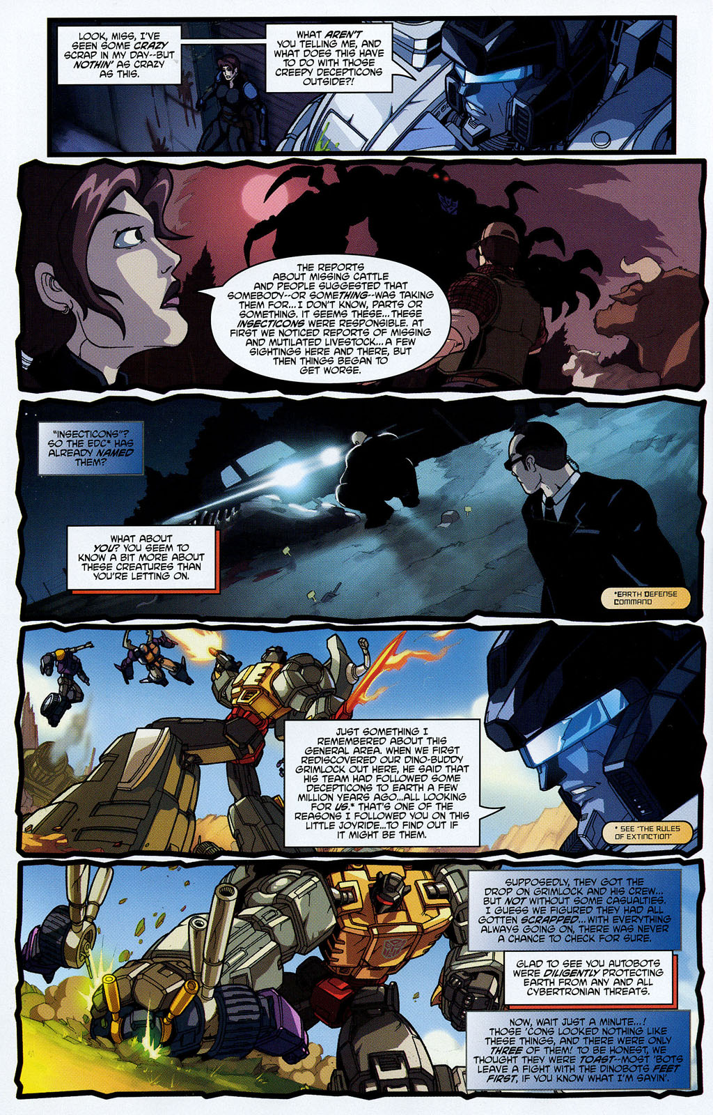 Read online Transformers: Generation 1 (2004) comic -  Issue #8 - 13