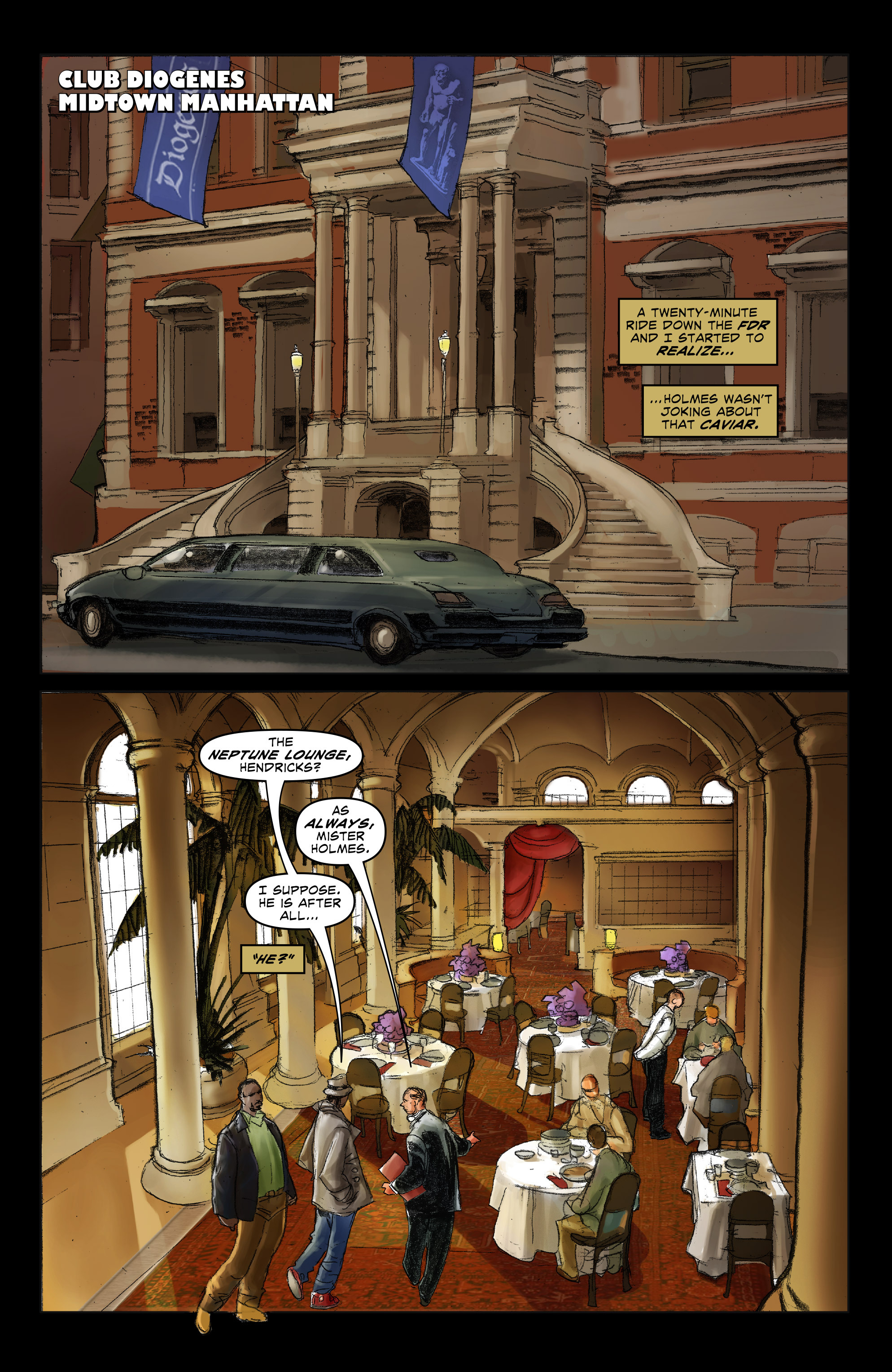 Read online Watson And Holmes comic -  Issue #3 - 6