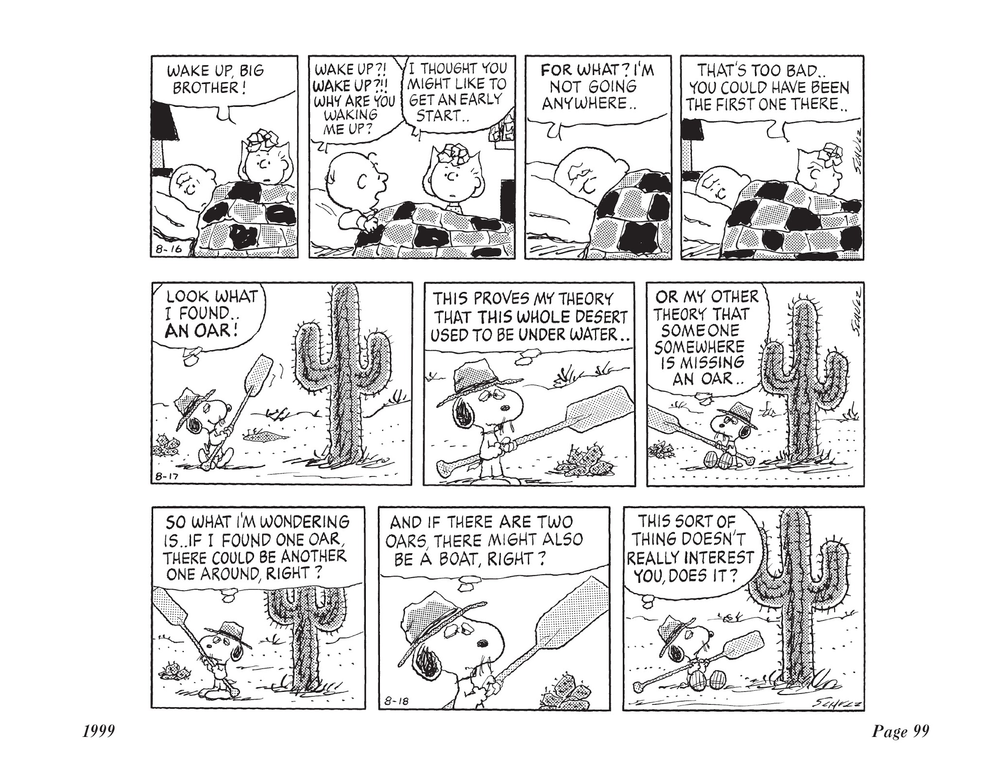 Read online The Complete Peanuts comic -  Issue # TPB 25 - 109