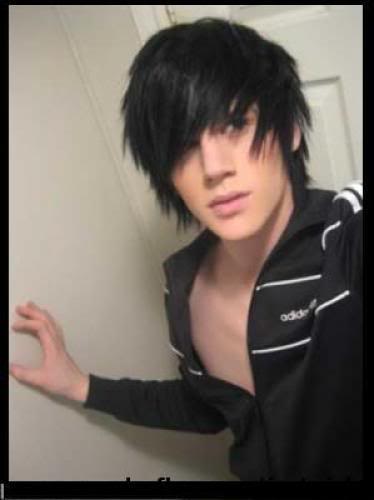Emo Hairstyles for boys two