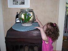 Carlie and her new fish" Bubbles"