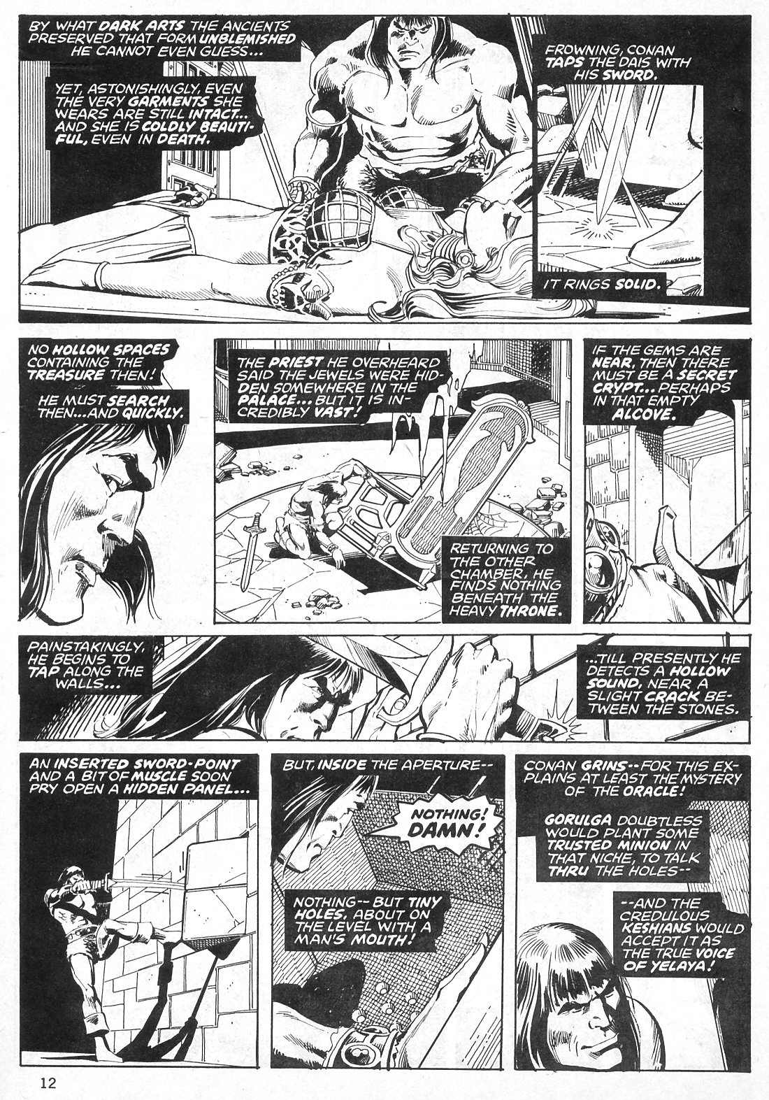 The Savage Sword Of Conan issue 25 - Page 12