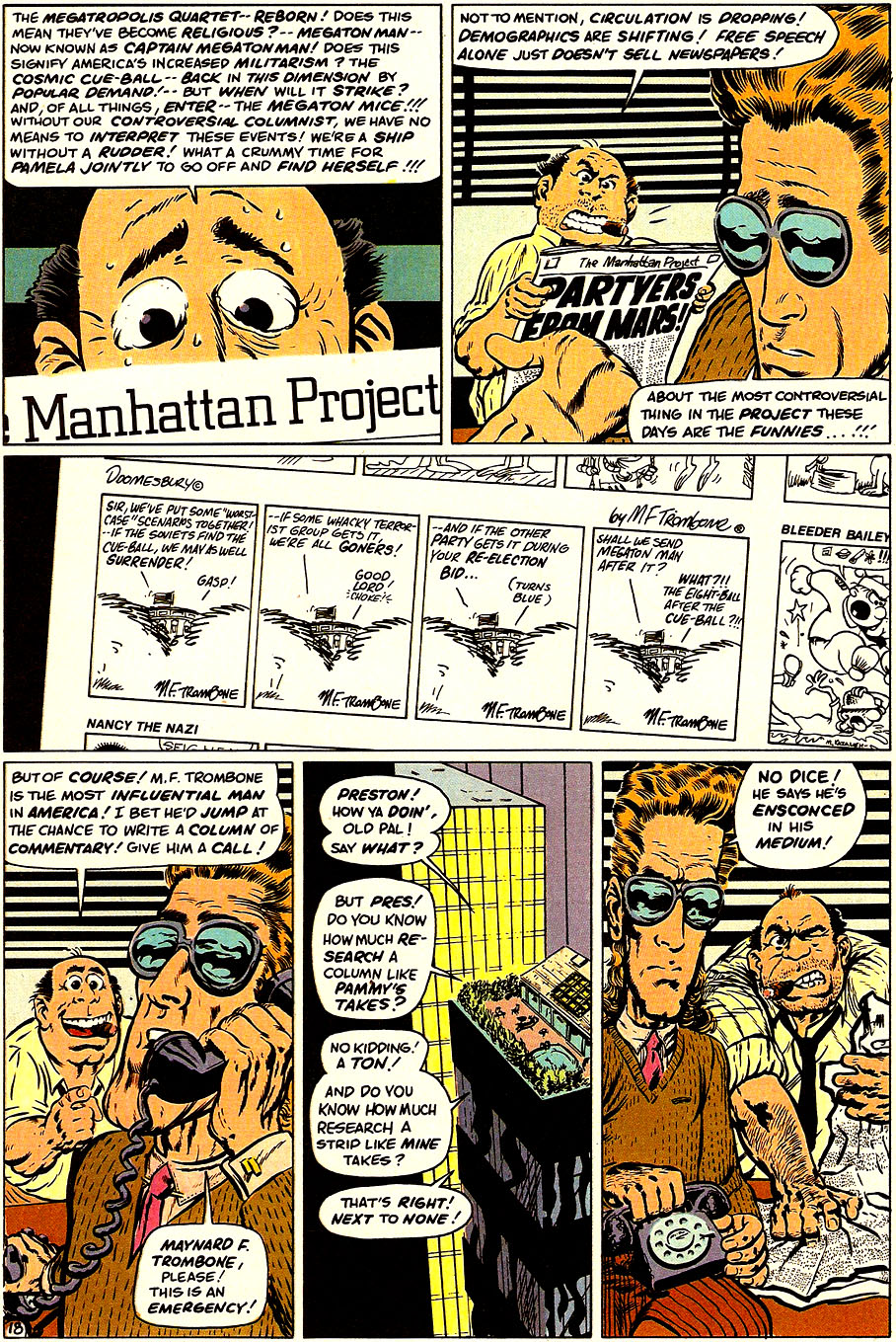 Read online Megaton Man comic -  Issue #2 - 20