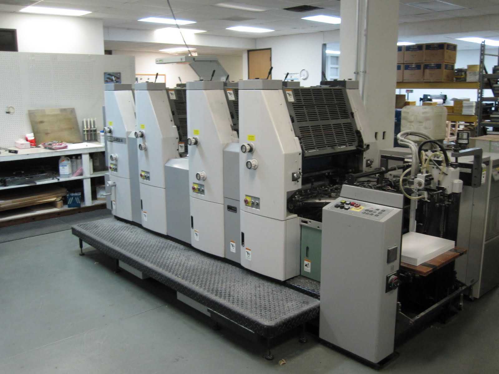 The Executive Pressman Traditional printing presses real examples