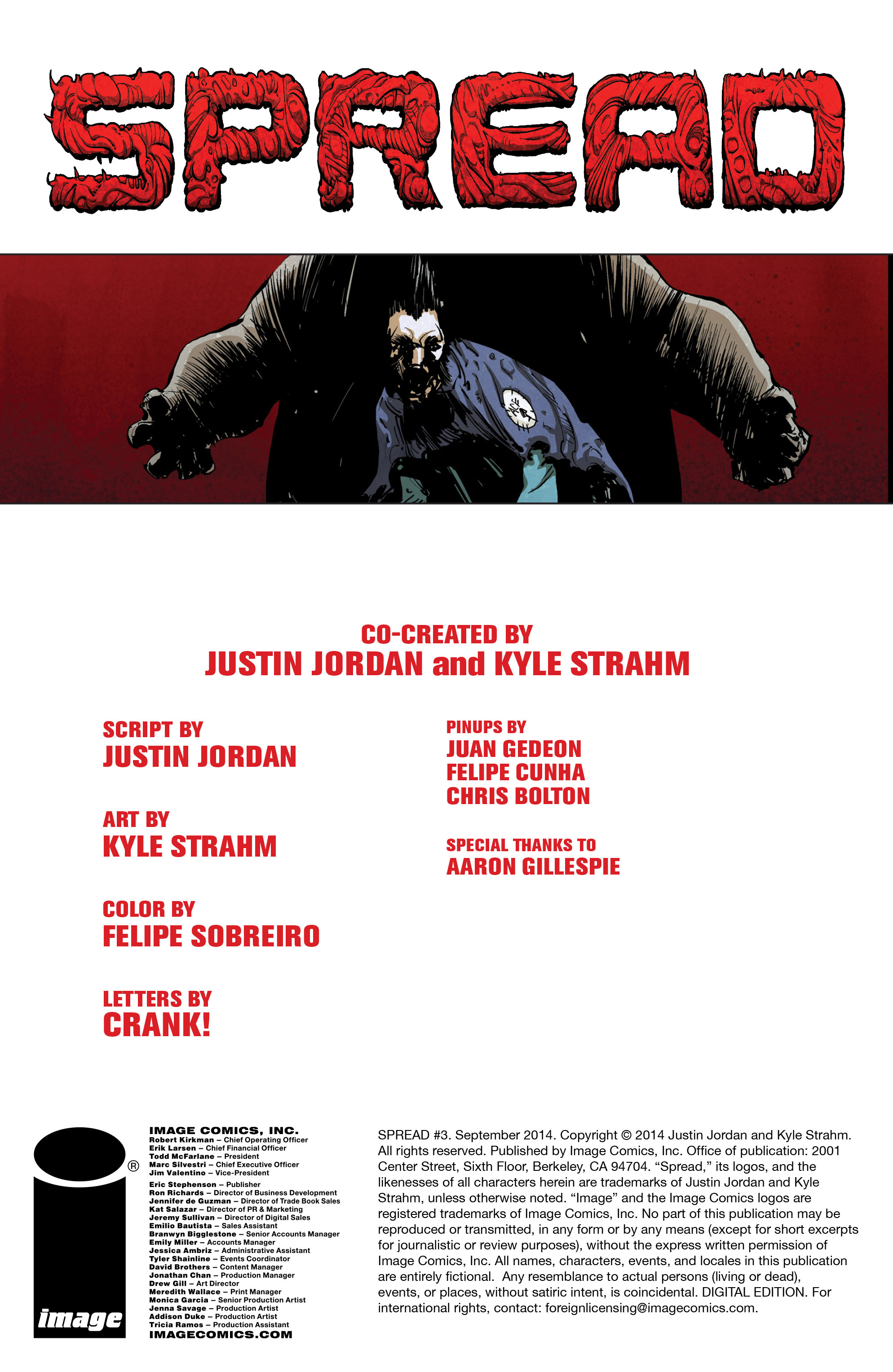 Read online Spread comic -  Issue #3 - 2