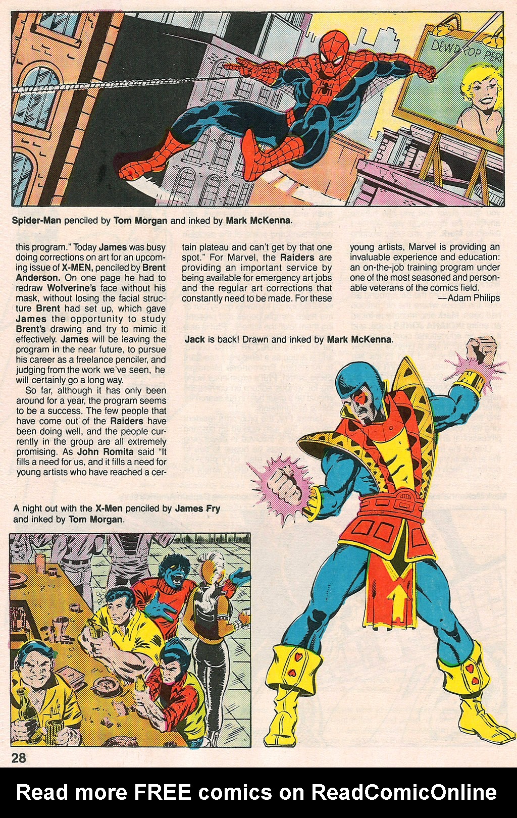 Read online Marvel Age comic -  Issue #34 - 29