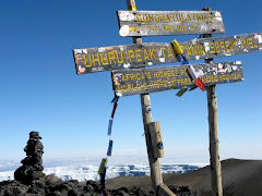 Atop Mt. Kilimanjaro, 23-Sept-09.