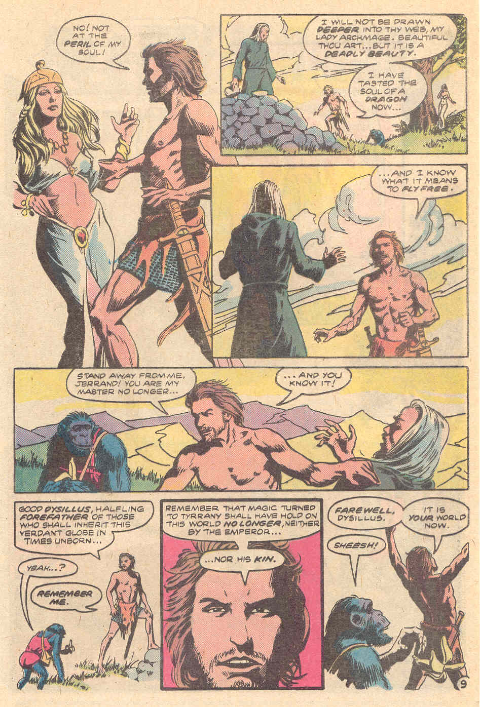 Read online Warlord (1976) comic -  Issue #54 - 27