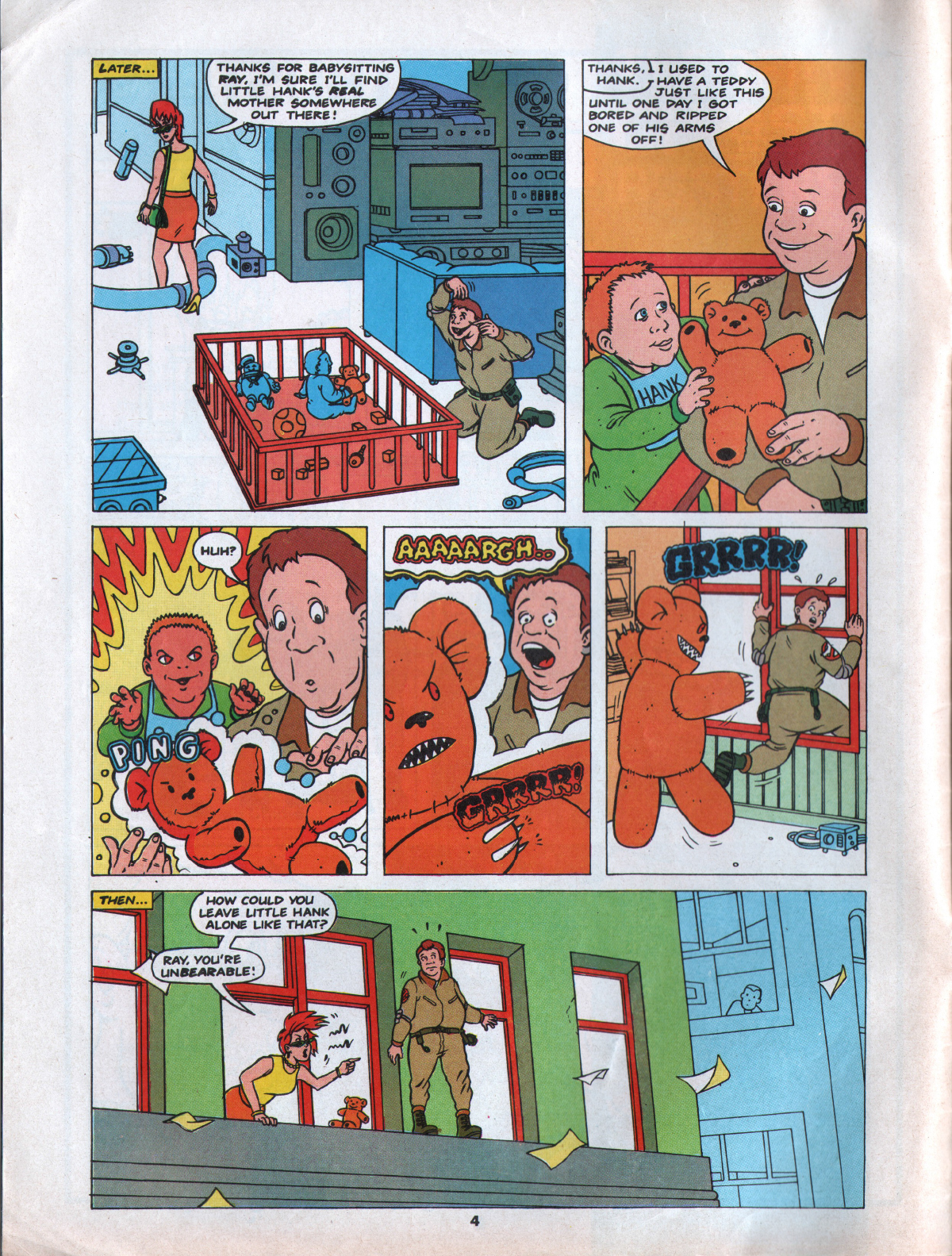 Read online The Real Ghostbusters comic -  Issue #33 - 4