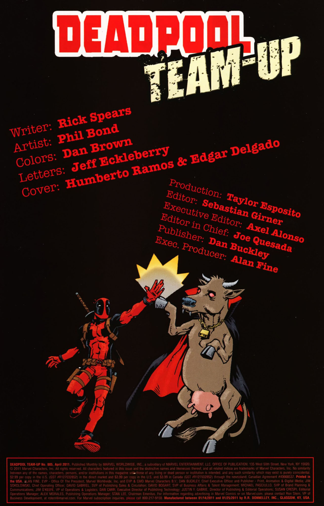 Read online Deadpool Team-Up comic -  Issue #885 - 2